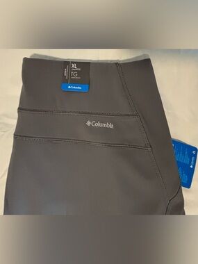 Columbia Women's Omni-Shade Fleece Lined Pants~City Grey Sz XL